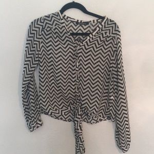Chevron blouse